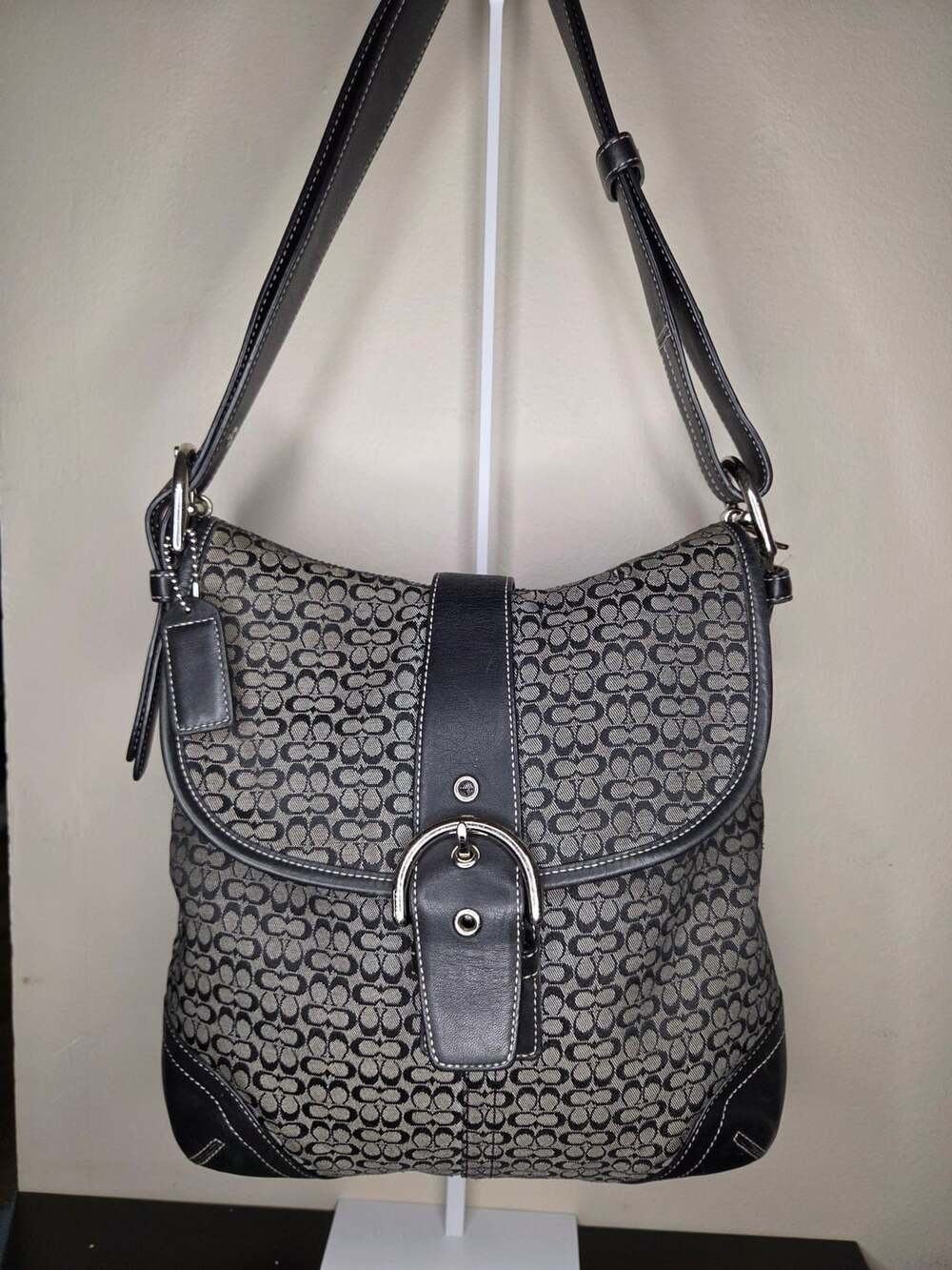 Coach Soho Signature Canvas Shoulder Bag